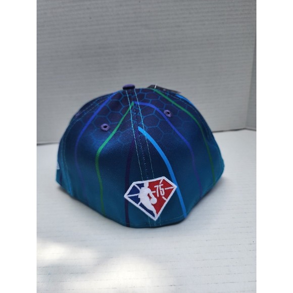 CHARLOTTE HORNETS 2023 OFFICIAL NBA NEW ERA 9FIFTY CITY EDITION FITTED HAT 7 1/2 - Picture 4 of 6
